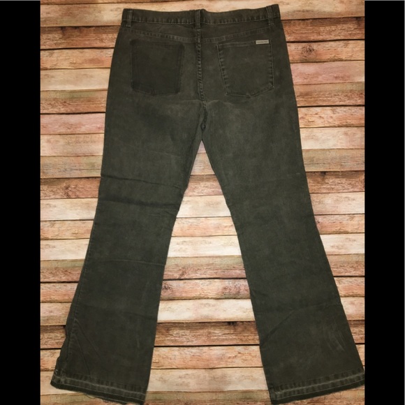 Calvin Klein Distressed Corduroy Pants Size 12 - Picture 2 of 9